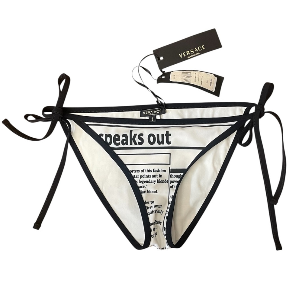 NWT Vintage Versace Beachwear Bikini Buttom size XS-S
